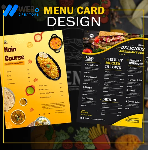 Restaurant digital menu board Alabama ,Al menu printing services online food menu design 2026