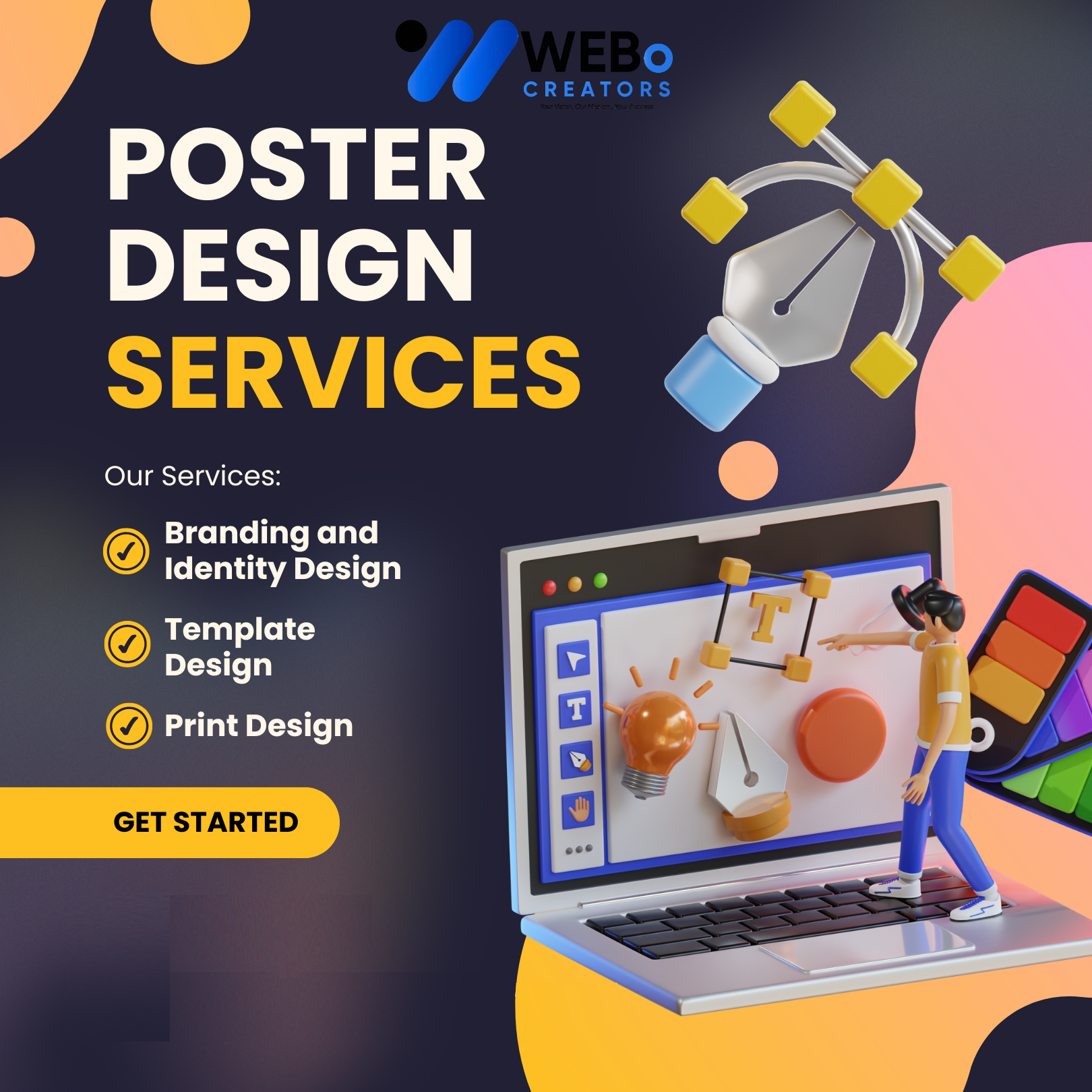 Poster Design Service | Get Powerful Advertising Poster in Alabama ,Al for Business and Events