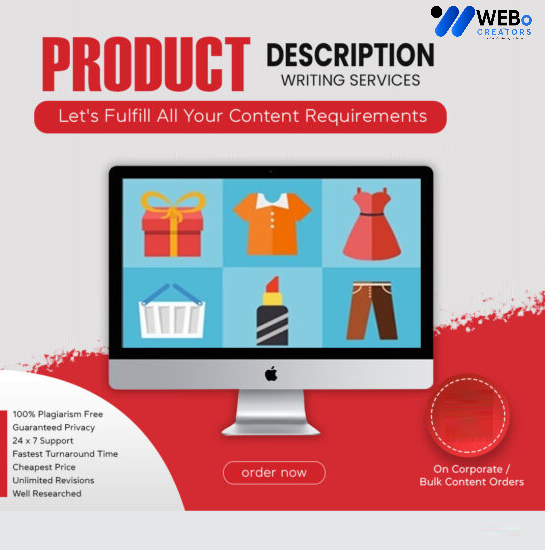 Product Description Writing Services | Best Digital Marketing Agency | Web Design in Alabama ,Al for online stores