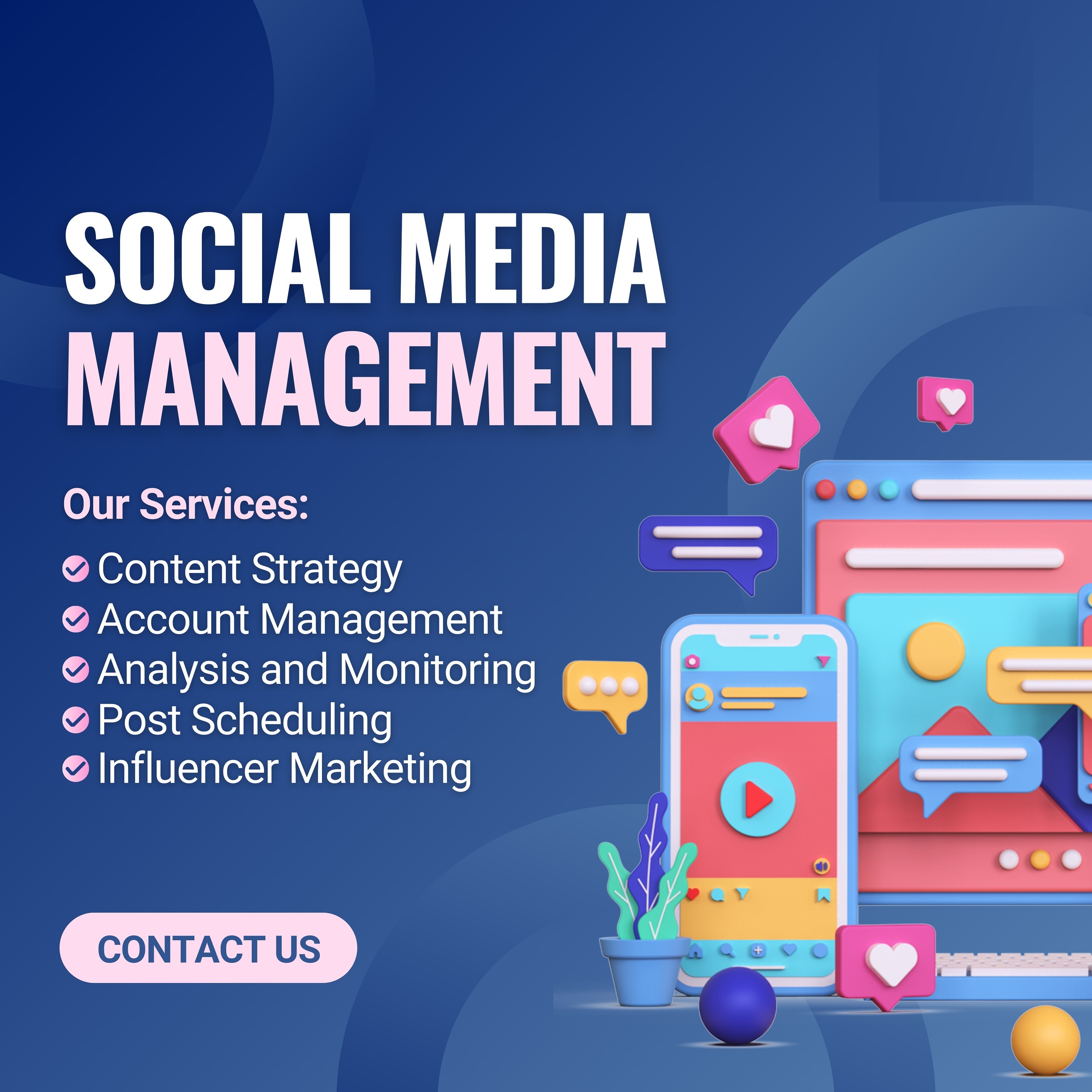 Best Social Media Design Service | Top Social Media Post Design in Alabama ,Al